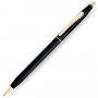 Cross Шариковая ручка Century Classic. черный. (2502 pen)