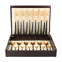 Cutipol Набор столовых приборов NOOR GOLD матовый 24 пр.  (NO.006.GB)