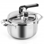 Barazzoni Скороварка My Pot нержавеющая сталь 7 л, диаметр 22 см (5400450070)