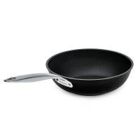 Barazzoni Сковорода WOK Black Titan Pro алюминиевая 3,7 л, диаметр 28 см (85565612898)