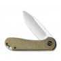 Складной нож CIVIVI Elementum сталь D2, рукоять Micarta оливковая (C907S)