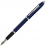 Cross Перьевая ручка Century II Translucent Blue Lacquer Rhodium Plated (AT0086-103MS)