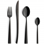 Cutipol Набор столовых приборов Duna Black Bright на 6 персон 24 пр. (DU.006.BL)