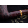 MASTRO DE PAJA Трубка Pettinata Classica с цветным кольцом (M451-3)
