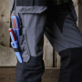 Нож Morakniv Basic 546 лимитированный 2025 нержавеющая сталь, пласт. ручка (синяя) красная вставка (14502)
