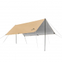 Naturehike Тент Cloud CNK2450WS025 150D, 400?292 см для кемпинга, светло-коричневый (без стоек) (6927595753798)