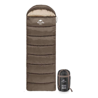 Спальный мешок Naturehike серия U NH20MSD07, платиново-серый, 6927595764381