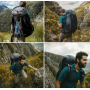 Рюкзак Naturehike NH20BB113 40-45 л походный  черный, 6927595765401