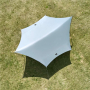 Naturehike Тент Hexagonal NH20TM087 68D, 520*420 см для кемпинга, серо-зеленый с двумя стойками (6975641886587)