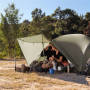 Naturehike Палатка Mongar CNK2550WS037 20D трехместная, зеленый (6977465863577)