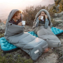 Naturehike Спальный мешок CNK2350WS023 MS300 с капюшоном, зеленый, молния справа (6977465864055)