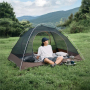 Naturehike Палатка Cloud-Creek CNK2300ZP024, двухместная, Vinyl Edition, бежевый (6977465866370)