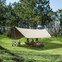 Naturehike Тент Cloud Skies Tarp C2350WS010 150D 680*575 см песочный (6977465866523)
