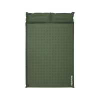 Naturehike Коврик CNK2550WS025 D Series 3см с подушкой R3.1 Double самонадувной зеленый (6977465868763)