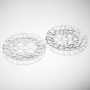 Nachtmann Набор хрустальных салатных тарелок 2 пр. 23 см Sphere (93628)