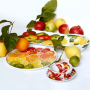 Taitu Фарфоровое прямоугольное блюдо Mele 33 х 22 см Dieta Mediterranea Fruits (12-9-9)