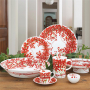 Taitu Фарфоровый салатник 32 см Fil Rouge Bacche (5-271)