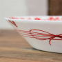 Taitu Фарфоровый салатник 32 см Fil Rouge Bacche (5-271)