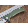 Bestech Складной нож Scimitar сталь D2 Gray/Satin, рукоять Army Green G10 (BG05B-2)