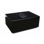 GENTILI Хьюмидор Fumatore Argento на 50 сигар, Черный лак (SV50-Black-Smoker-Silver)