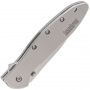 Kershaw Складной нож Leek Bead Blasted сталь 14C28N, рукоять сталь (1660)