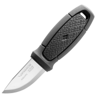 Morakniv Нож Eldris LightDuty сталь Sandvik 12С27, рукоять резина Темно-серый (13843)
