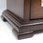 SARS Настольные кварцевые часы (0092-15 Dark Walnut)