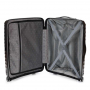 TORBER Чемодан NEVO средний черный (T2207M-Black)