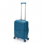 TORBER Чемодан NEVO малый синий (T2207S-Blue)